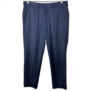 Brooks Brothers Dark Navy Tailored Dress Pants